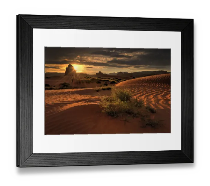 Framed Print : Lukashenka desert sand dunes in northern Arizona