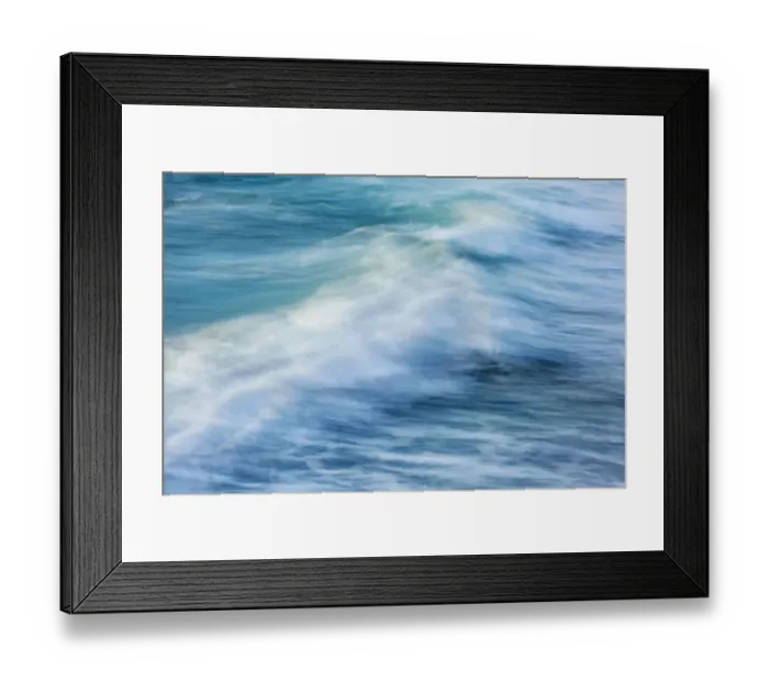 Framed Print : USA, California, La Jolla, Wave abstract
