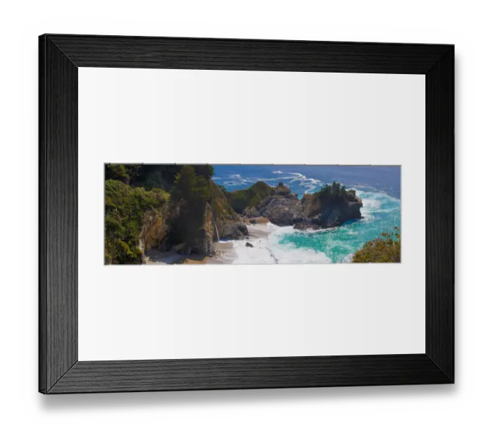 Framed Print : McWay Falls, Julia Pfeiffer Burns State Park, Big Sur, California, USA Framed Print : McWay Falls, Julia Pfeiffer Burns State Park, Big Sur, California, USA