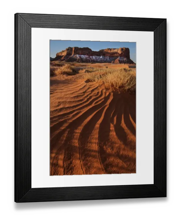 Framed Print : Lukashenka desert sand dunes in northern Arizona Framed Print : Lukashenka desert sand dunes in northern Arizona