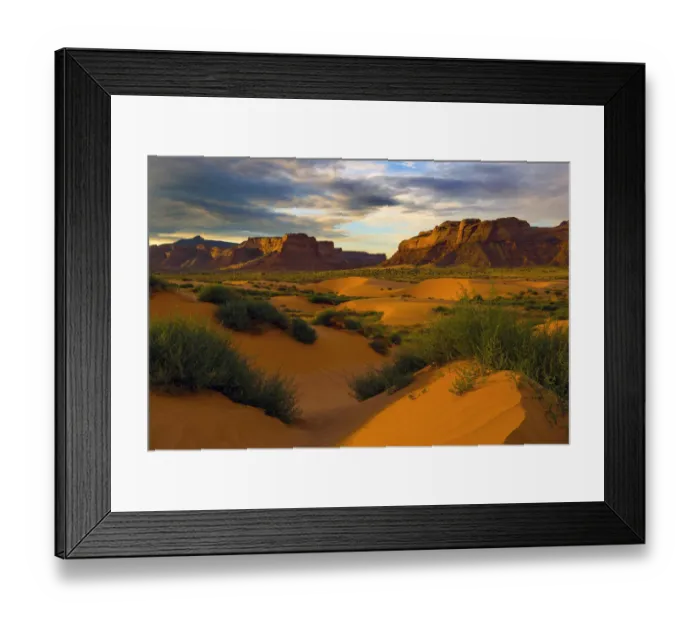 Framed Print : Lukachukai desert sand dunes in northern Arizona Framed Print : Lukachukai desert sand dunes in northern Arizona