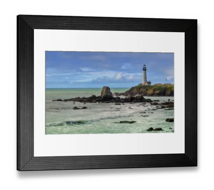 Framed Print : Pigeon Point Lighthouse, Big Sur, California, USA Framed Print : Pigeon Point Lighthouse, Big Sur, California, USA
