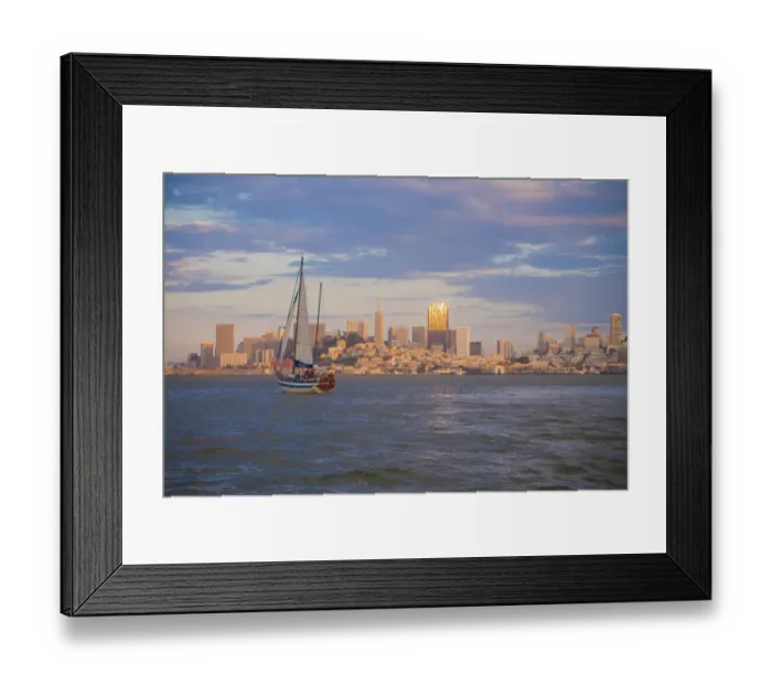 Framed Print : San Francisco Skyline, California, USA