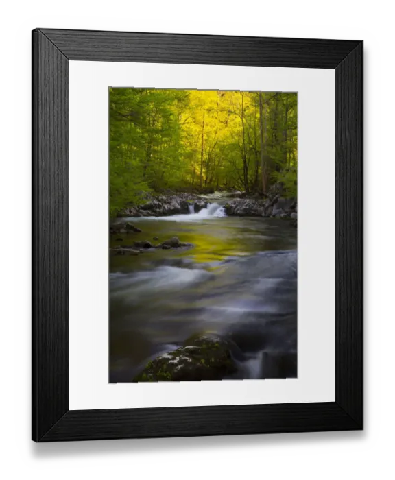 Framed Print : USA, Tennessee. Great Smoky Mountains National Park, Little River Framed Print : USA, Tennessee. Great Smoky Mountains National Park, Little River