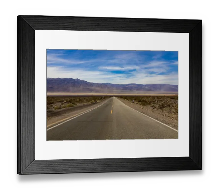 Framed Print : Road in Death Valley National Park, California Framed Print : Road in Death Valley National Park, California