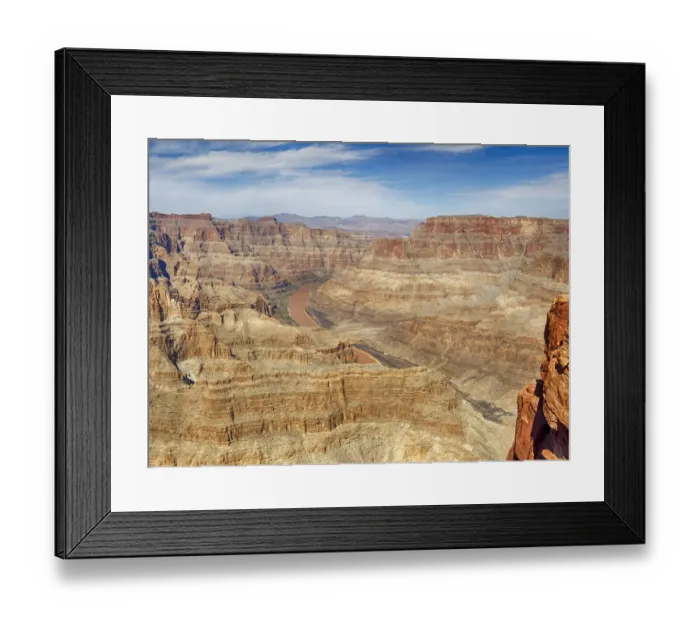 Framed Print : USA, Arizona. Grand Canyon West, view with the Colorado River Framed Print : USA, Arizona. Grand Canyon West, view with the Colorado River