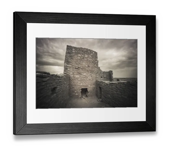 Framed Print : Approaching storm over Wukoki Ruin, Wupatki National Monument, Arizona Framed Print : Approaching storm over Wukoki Ruin, Wupatki National Monument, Arizona