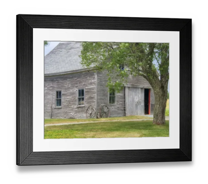 Framed Print : USA, Maine. Historic Stone Barn Farm (1820) in Bar Harbor Framed Print : USA, Maine. Historic Stone Barn Farm (1820) in Bar Harbor