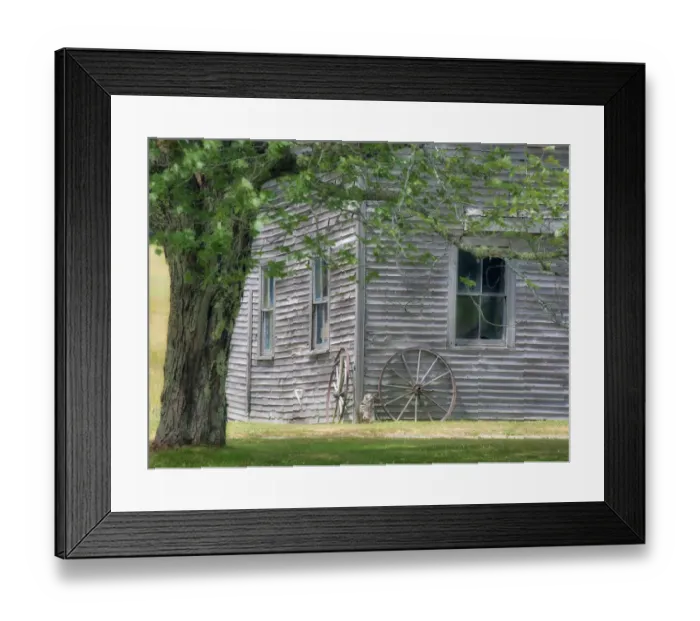 Framed Print : USA, Maine. Historic Stone Barn Farm (1820) in Bar Harbor Framed Print : USA, Maine. Historic Stone Barn Farm (1820) in Bar Harbor