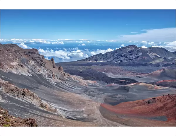 Crater, Haleakala, Maui, Hawaii, USA
