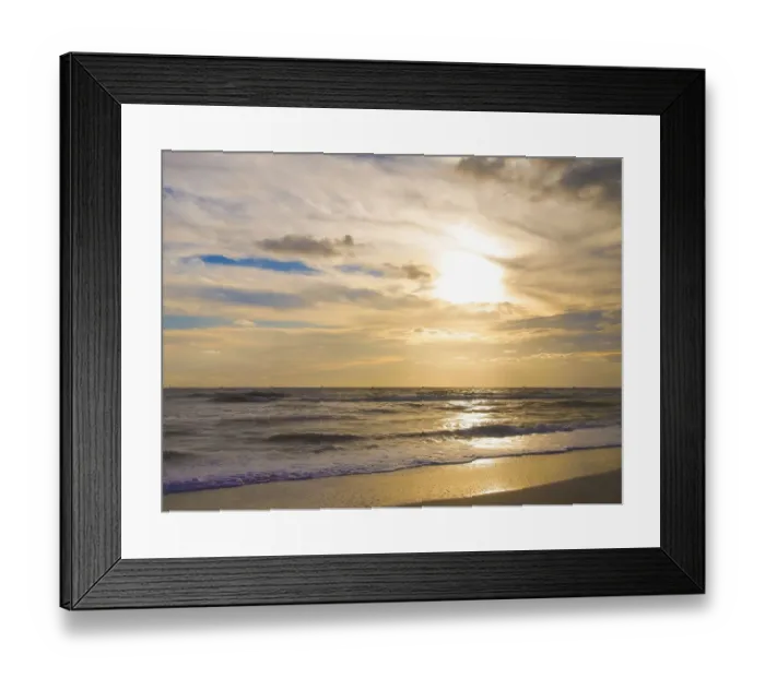 Framed Print : Sunset on Sanibel Island, Florida, USA Framed Print : Sunset on Sanibel Island, Florida, USA