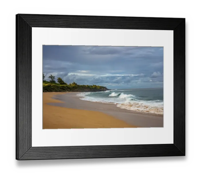 Framed Print : Paliku aka Donkey Beach in Kealia in Kauai, Hawaii, USA Framed Print : Paliku aka Donkey Beach in Kealia in Kauai, Hawaii, USA
