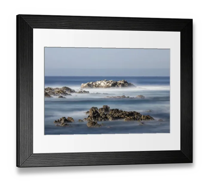Framed Print : United States, California, Pacific Grove, Ocean View Drive