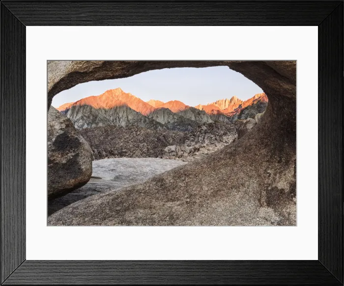Framed Print : Mosaic Arch, California Framed Print : Mosaic Arch, California