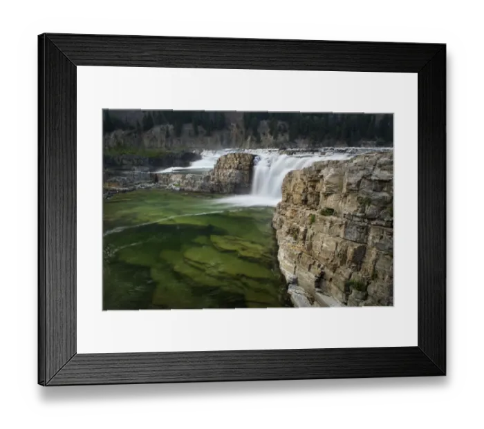 Framed Print : Kootenai Falls, Montana, a series of cascades on the Kootenai River Framed Print : Kootenai Falls, Montana, a series of cascades on the Kootenai River