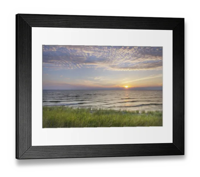 Framed Print : Lake, Michigan sunset Ludington State Park, Michigan Framed Print : Lake, Michigan sunset Ludington State Park, Michigan