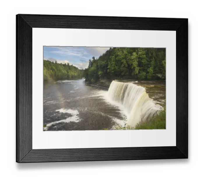 Framed Print : Upper Tahquamenon Falls, Tahquamenon Falls State Park, Upper Peninsula, Michigan