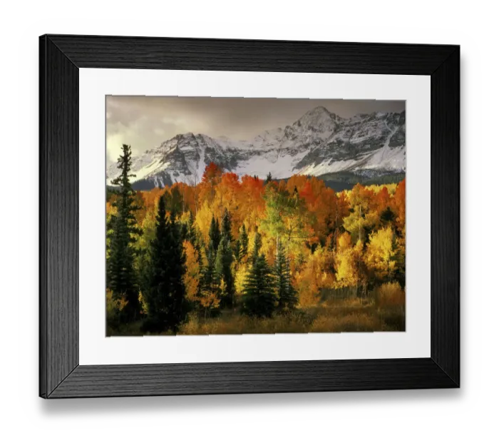 Framed Print : Wilson Peak near Telluride in the Colorado Rocky Mountains