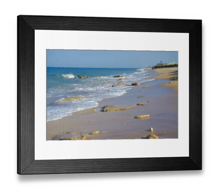 Framed Print : Florida, Surf on Beach Framed Print : Florida, Surf on Beach