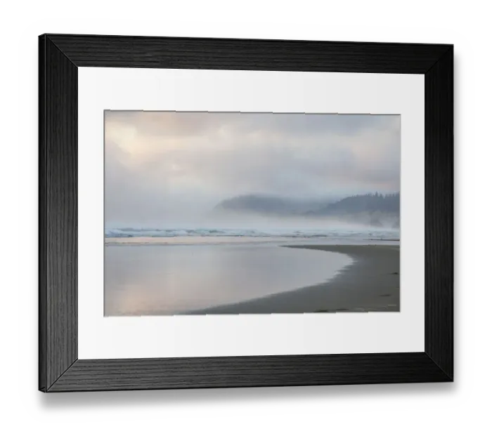 Framed Print : USA, Oregon, Cannon Beach looking to the north along the Pacific Coast line Framed Print : USA, Oregon, Cannon Beach looking to the north along the Pacific Coast line