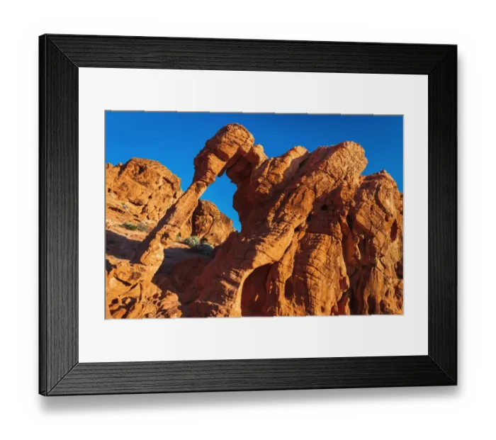 Framed Print : Morning light on Elephant Rock, Valley of Fire State Park, Nevada, USA Framed Print : Morning light on Elephant Rock, Valley of Fire State Park, Nevada, USA