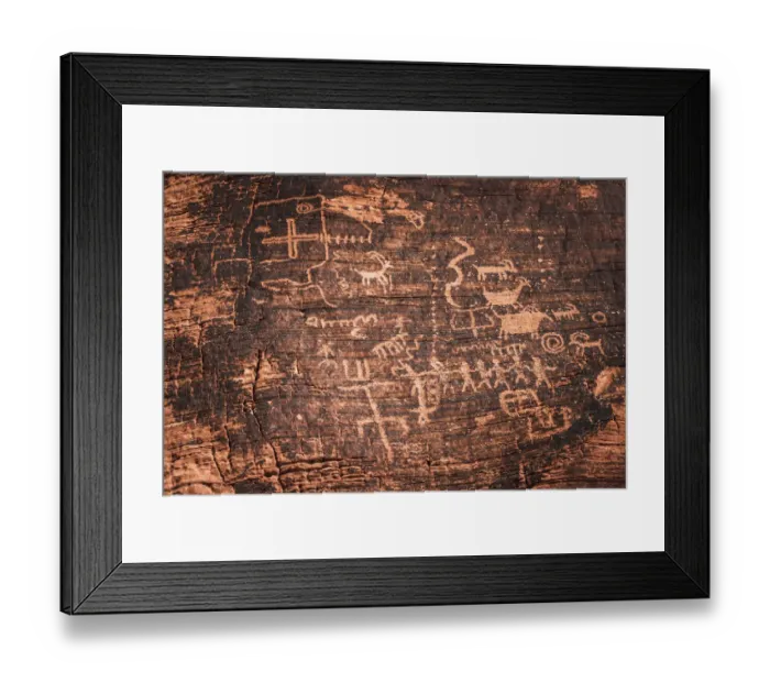 Framed Print : Petroglyphs at the Mouses Tank, Valley of Fire State Park, Nevada, USA Framed Print : Petroglyphs at the Mouses Tank, Valley of Fire State Park, Nevada, USA