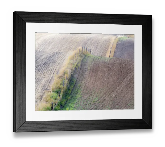 Framed Print : USA, Idaho, fence line and rolling hills near Cottonwood Highway 95 Framed Print : USA, Idaho, fence line and rolling hills near Cottonwood Highway 95