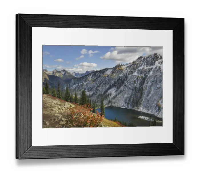 Framed Print : Lake Ann North Cascades Framed Print : Lake Ann North Cascades