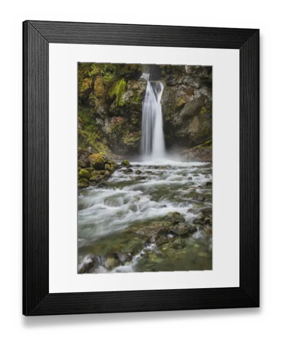 Framed Print : Lazy Bear Falls, Mount Baker-Snoqualmie National Forest, North Cascades, Washington State Framed Print : Lazy Bear Falls, Mount Baker-Snoqualmie National Forest, North Cascades, Washington State