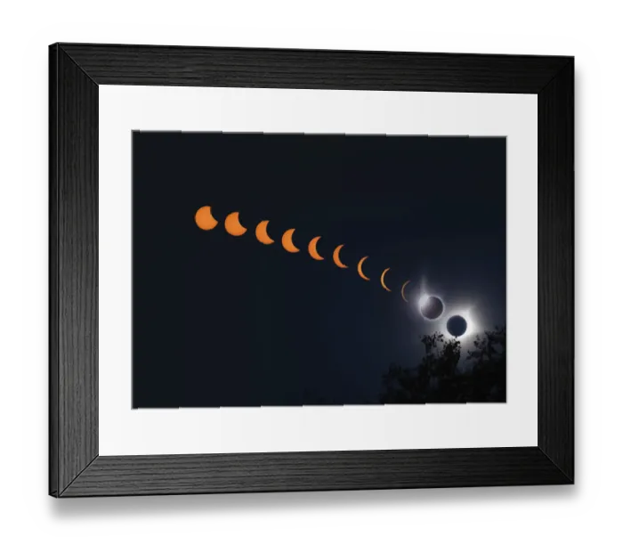 Framed Print : Solar Eclipse 2017, Viewed from Smoky Mountains National Park, Tennessee, USA Framed Print : Solar Eclipse 2017, Viewed from Smoky Mountains National Park, Tennessee, USA