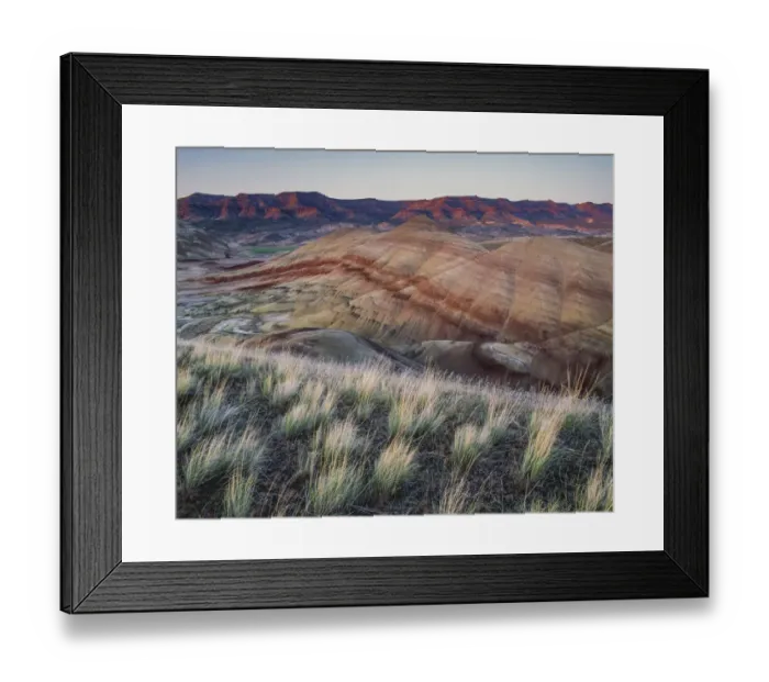 Framed Print : Painted Hills at John Day Fossil Beds National Monument, Oregon Framed Print : Painted Hills at John Day Fossil Beds National Monument, Oregon