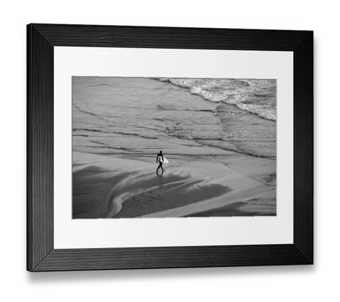 Framed Print : OR, Oregon Coast, Ecola State Park, Indian Beach, Going surfing Framed Print : OR, Oregon Coast, Ecola State Park, Indian Beach, Going surfing