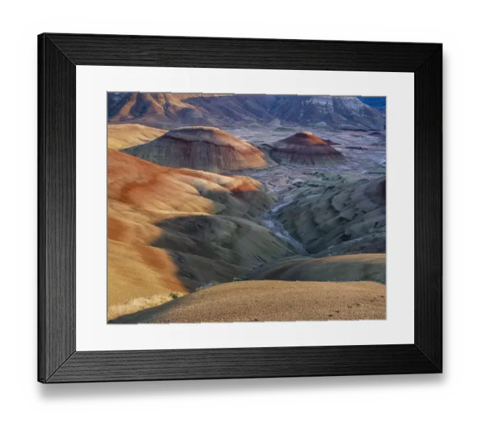 Framed Print : Painted Hills at John Day Fossil Beds National Monument, Oregon Framed Print : Painted Hills at John Day Fossil Beds National Monument, Oregon