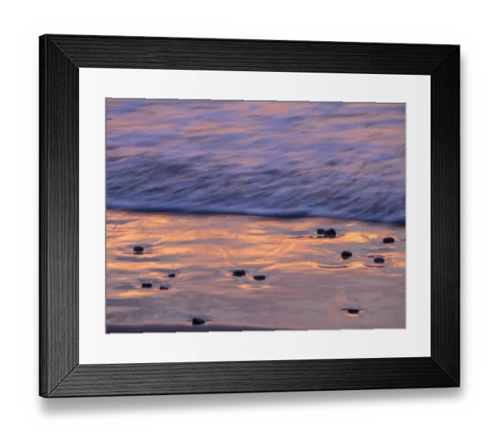 Framed Print : USA, Oregon, Cape Arch, Pacific ocean evening light on surf Framed Print : USA, Oregon, Cape Arch, Pacific ocean evening light on surf