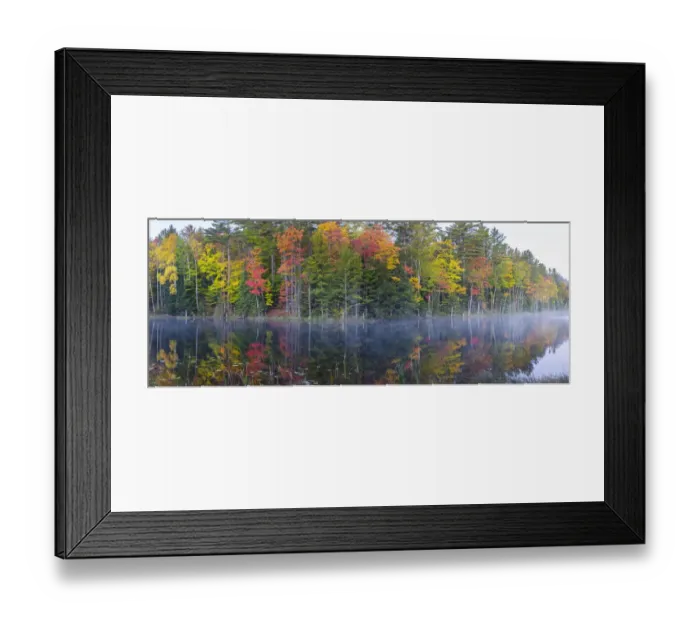 Framed Print : Council Lake in fall, Alger County, Michigan Framed Print : Council Lake in fall, Alger County, Michigan