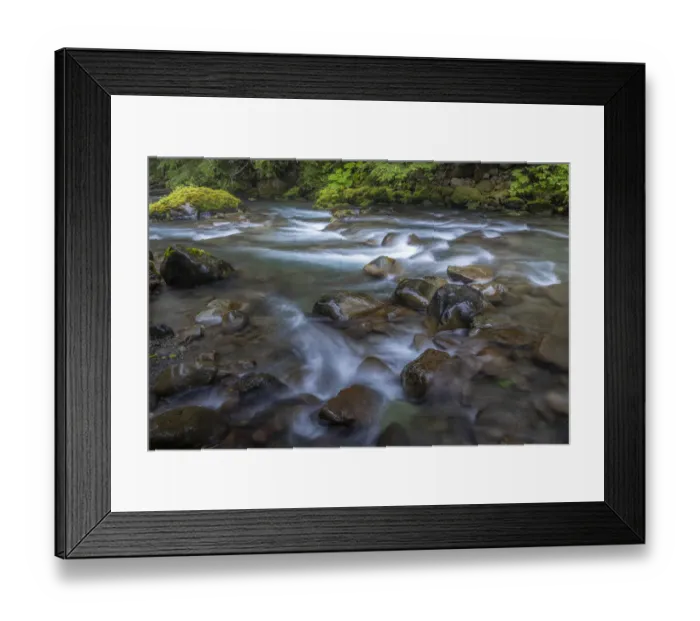 Framed Print : USA, Washington State, Olympic National Park. Dungeness River rapids Framed Print : USA, Washington State, Olympic National Park. Dungeness River rapids