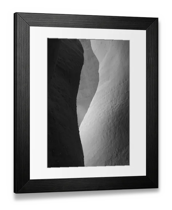 Framed Print : USA, Utah. Grand Staircase-Escalante National Monument, Spooky Gulch