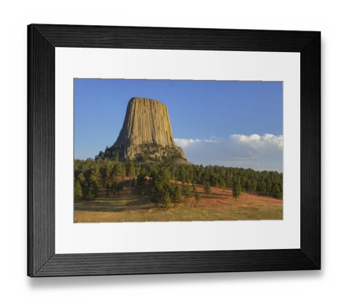 Framed Print : Devils Tower National Monument, Wyoming Framed Print : Devils Tower National Monument, Wyoming
