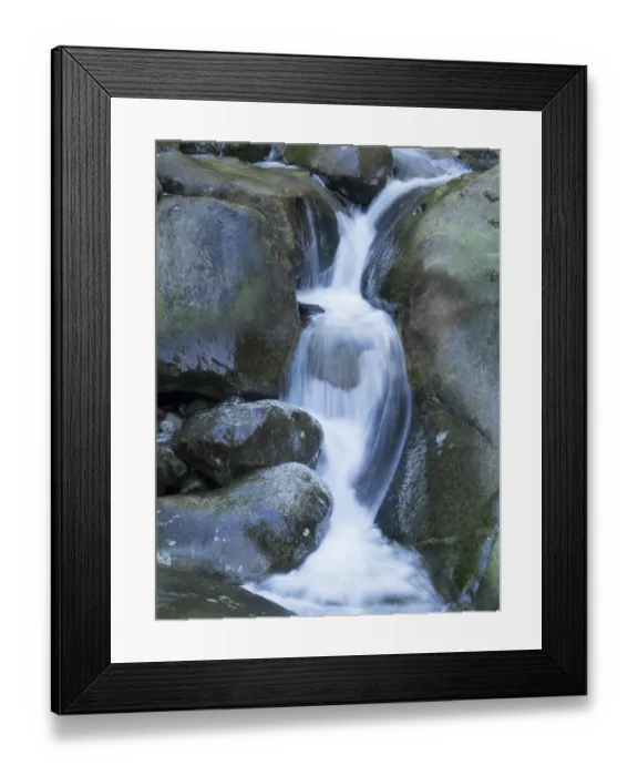 Framed Print : USA, Washington State. Central Cascades, Martin Creek Falls Framed Print : USA, Washington State. Central Cascades, Martin Creek Falls
