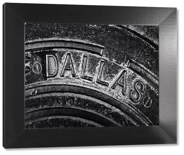 Dallas Texas manhole cover
