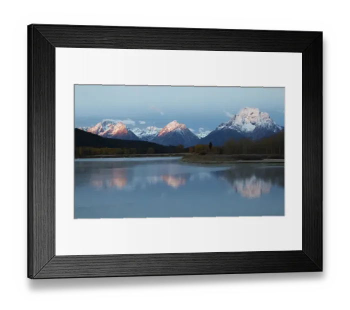 Framed Print : Oxbow Bend, Autumn Sunrise Framed Print : Oxbow Bend, Autumn Sunrise