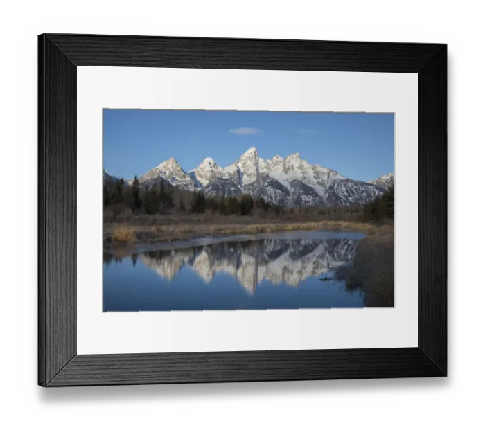Framed Print : Grand Tetons, late autumn Framed Print : Grand Tetons, late autumn