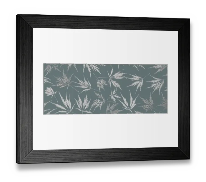 Framed Print : USA, Washington State, Seabeck. Panoramic of lace leaf maple leaves Framed Print : USA, Washington State, Seabeck. Panoramic of lace leaf maple leaves