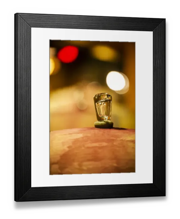 Framed Print : USA, Washington State, Red Mountain. Glass bung on a barrel in the Col Solare winery Framed Print : USA, Washington State, Red Mountain. Glass bung on a barrel in the Col Solare winery