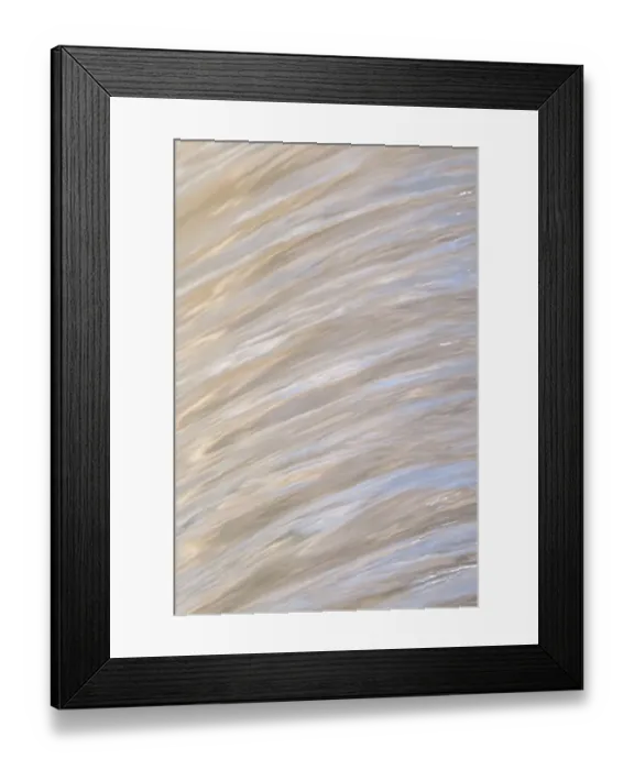 Framed Print : Abstract of flowing water Framed Print : Abstract of flowing water