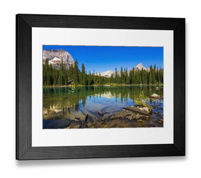 Framed Print : Lake O hara, Yoho National Park, British Columbia, Canada Framed Print : Lake O hara, Yoho National Park, British Columbia, Canada