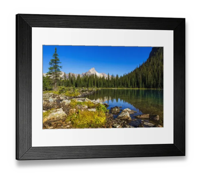 Framed Print : Lake O hara, Yoho National Park, British Columbia, Canada Framed Print : Lake O hara, Yoho National Park, British Columbia, Canada