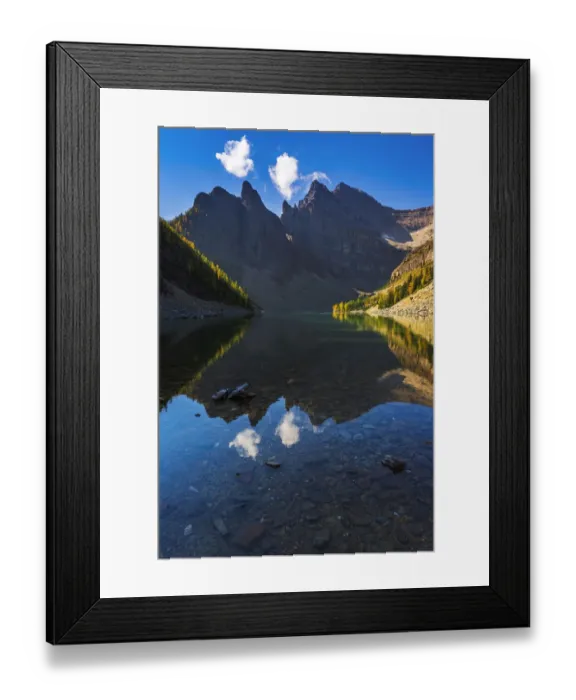 Framed Print : Lake Agness, Banff National Park, Alberta, Canada