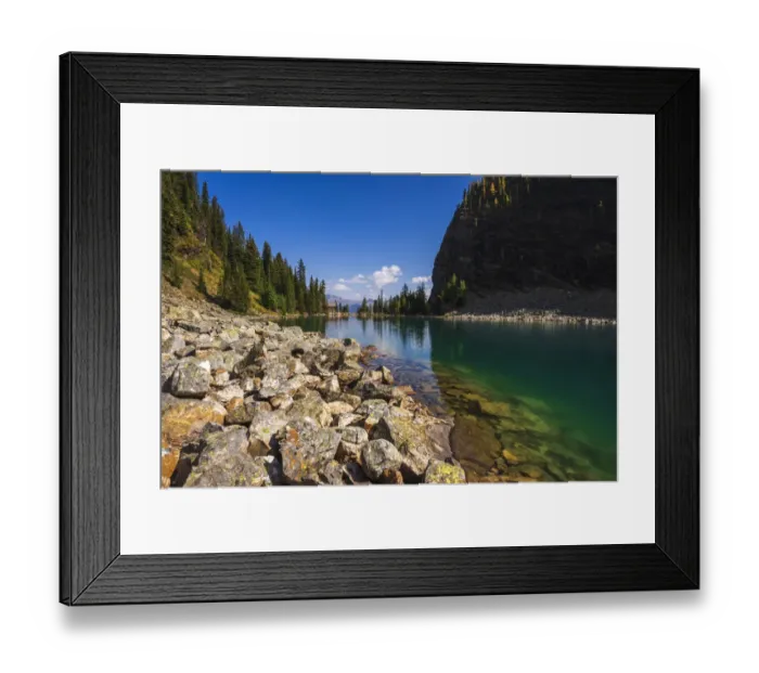 Framed Print : Lake Agness, Banff National Park, Alberta, Canada Framed Print : Lake Agness, Banff National Park, Alberta, Canada