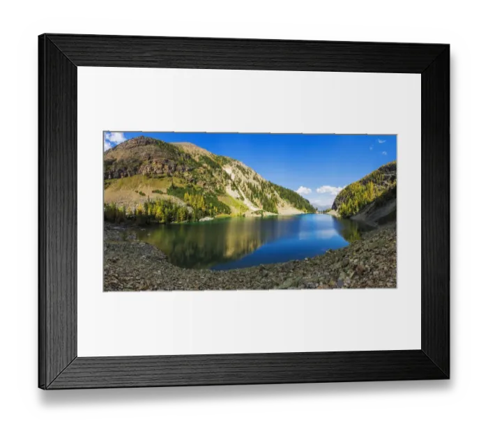 Framed Print : Lake Agness, Banff National Park, Alberta, Canada Framed Print : Lake Agness, Banff National Park, Alberta, Canada
